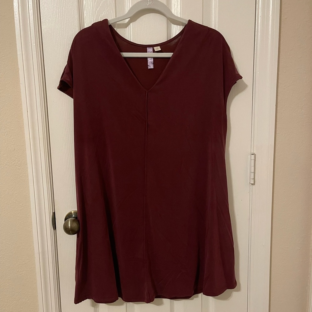 Francesca’s Collections Alya Suede Shift Dress